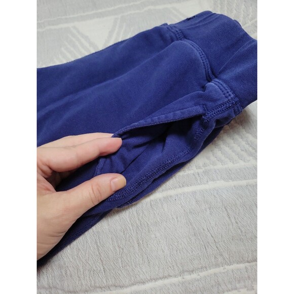 Hanna Andersson Blue Cotton Joggers with Pockets – Size 140 cm (US 10) - Picture 8 of 8